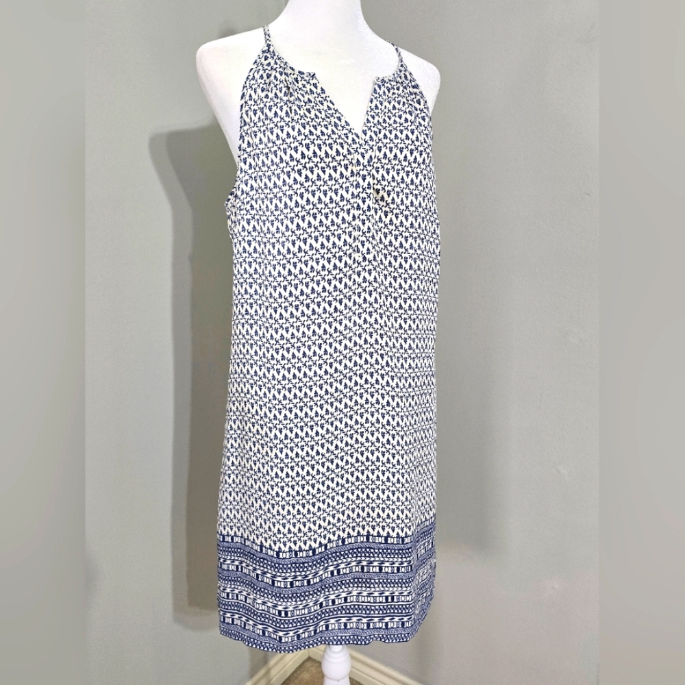 Anthropologie Skies Are Blue Halter Dress Women's Size Medium